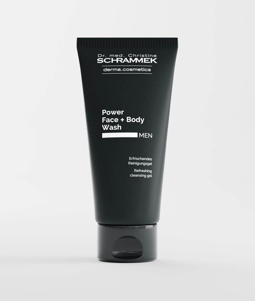 Power Face & Body Wash 200ml - Gel lavante anti-inflamatório - Homem