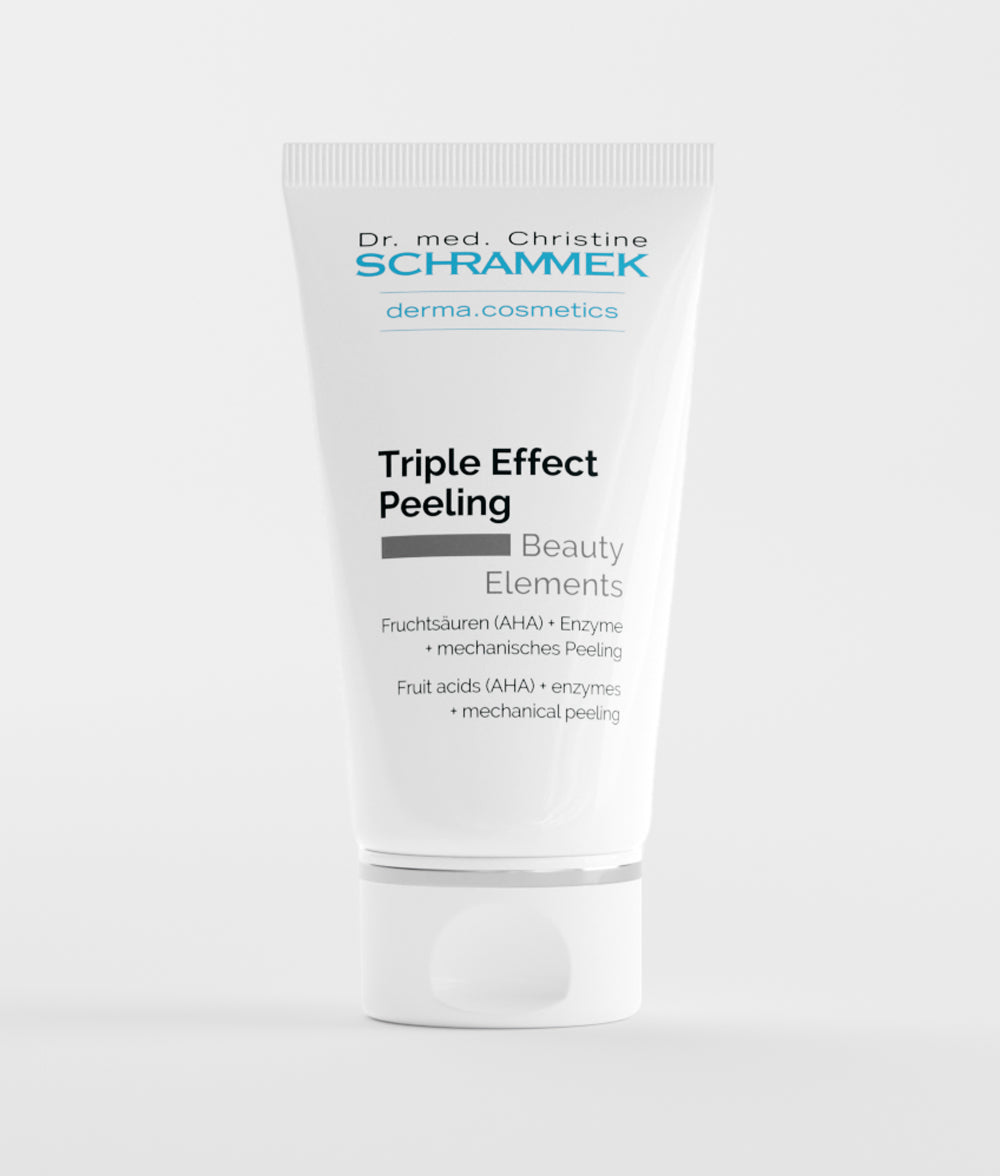 Triple Effect Peeling - Esfoliante facial AHA's, enzimas e partículas naturais