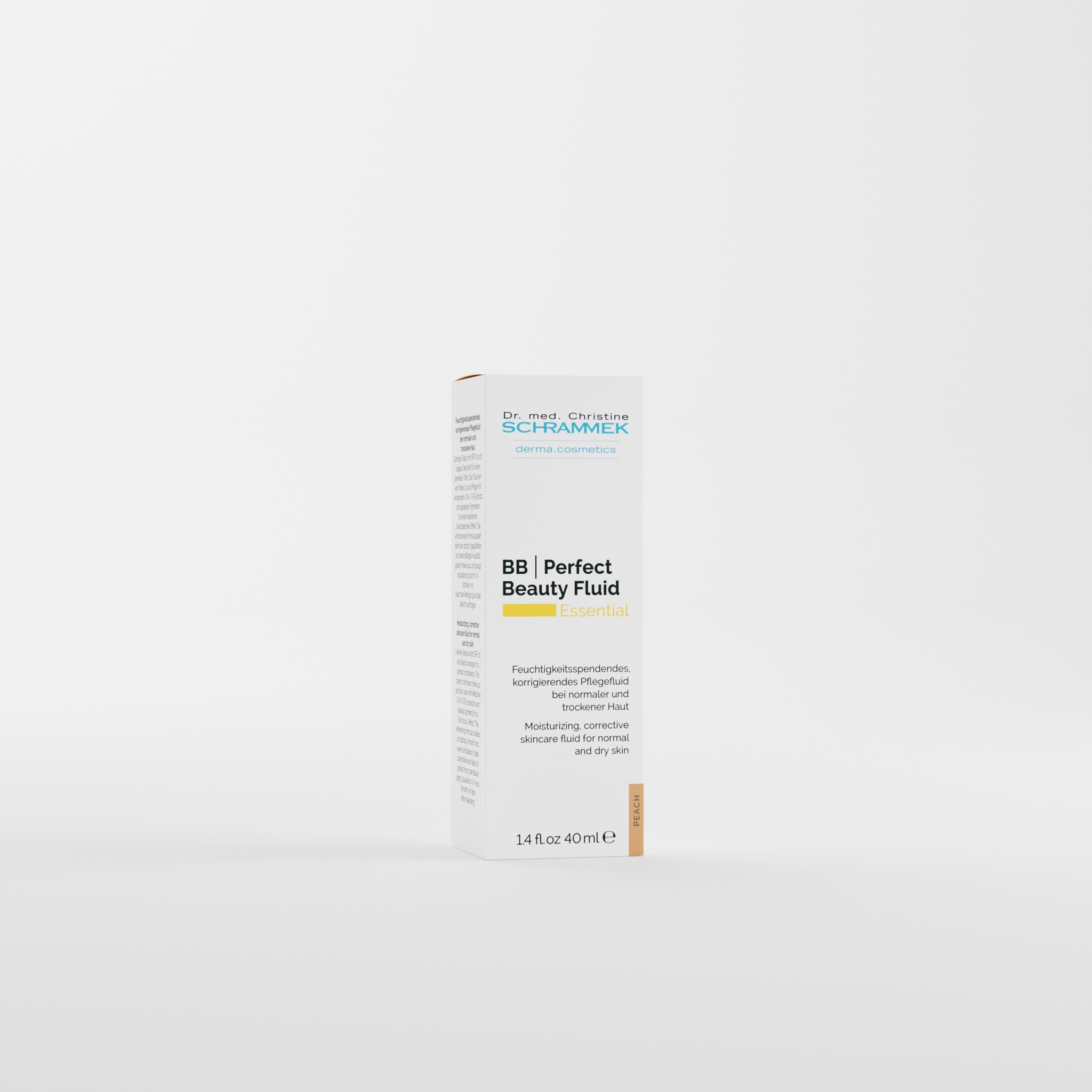 BB Perfect Beauty Fluid SPF 20 Peach - Hidratante com correção make-up